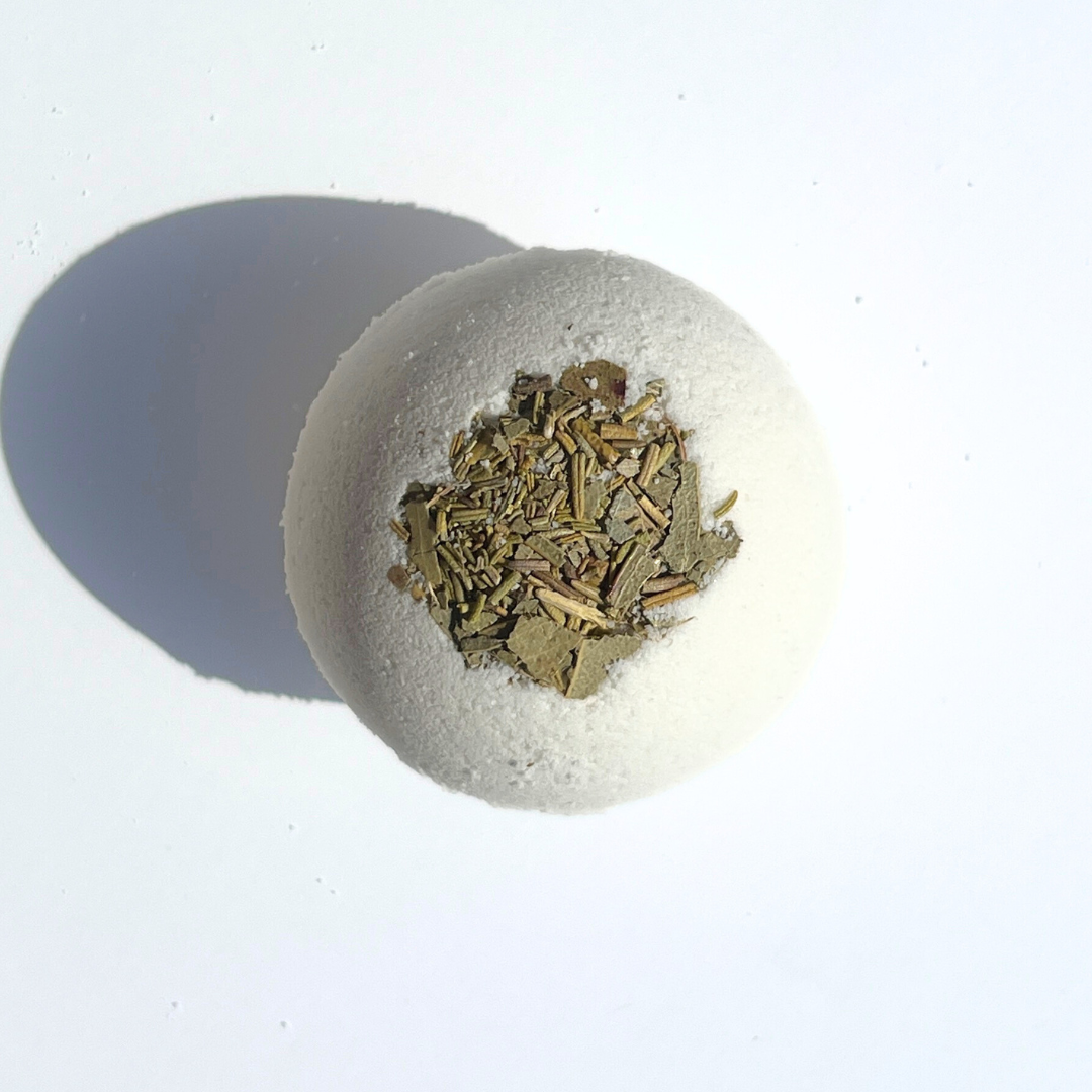 Eucalyptus + Rosemary Bath Bomb