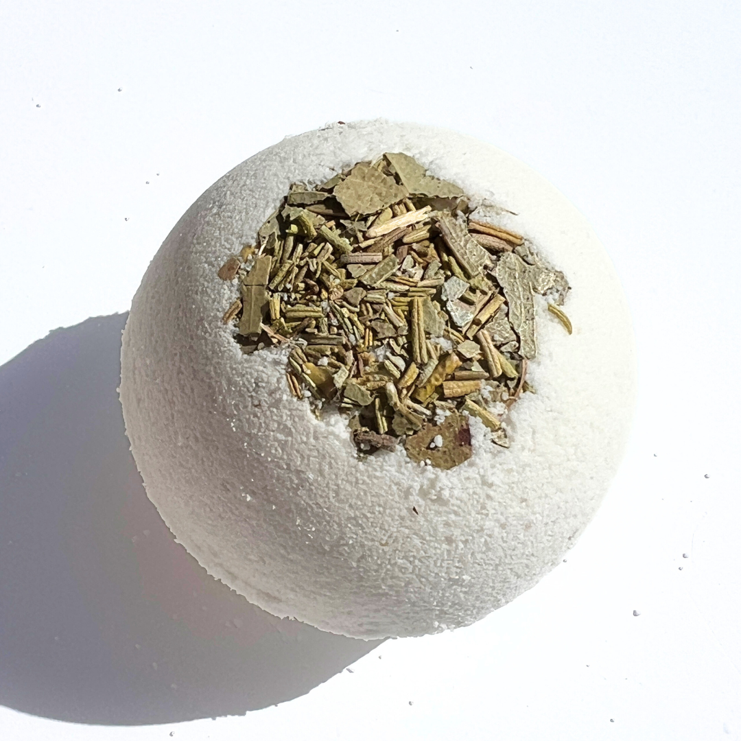 Eucalyptus + Rosemary Bath Bomb