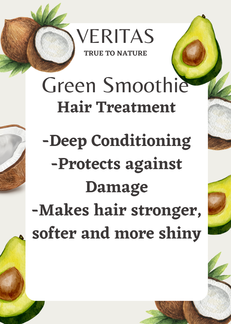 Green Smoothie Hair Mask Treatment