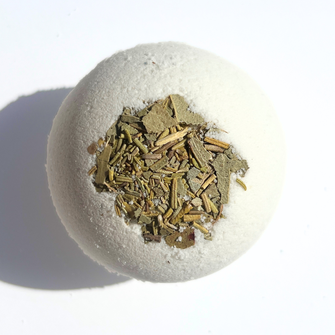 Eucalyptus + Rosemary Bath Bomb